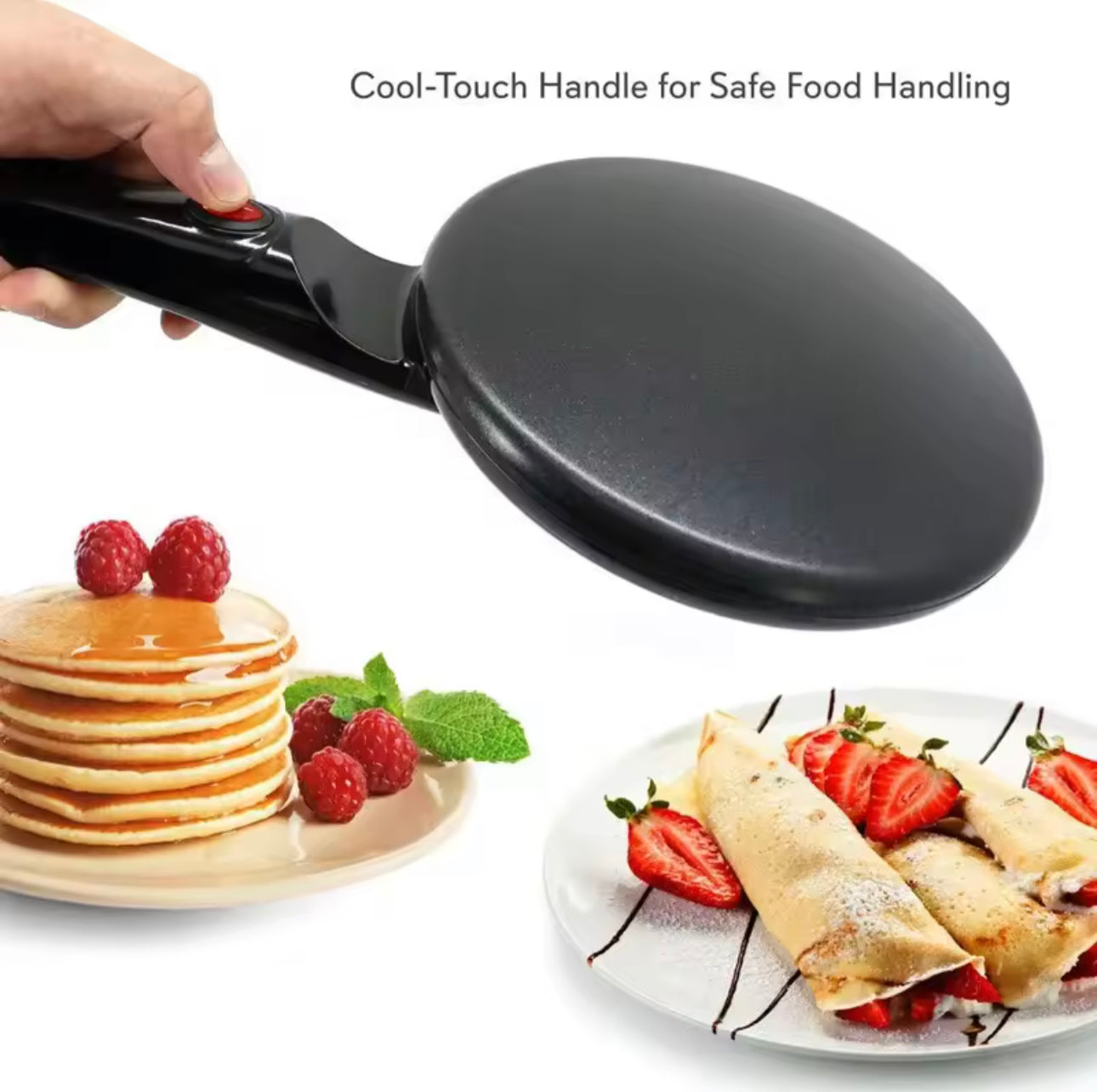 Electric Crepe Maker Pancake Cooking Pan